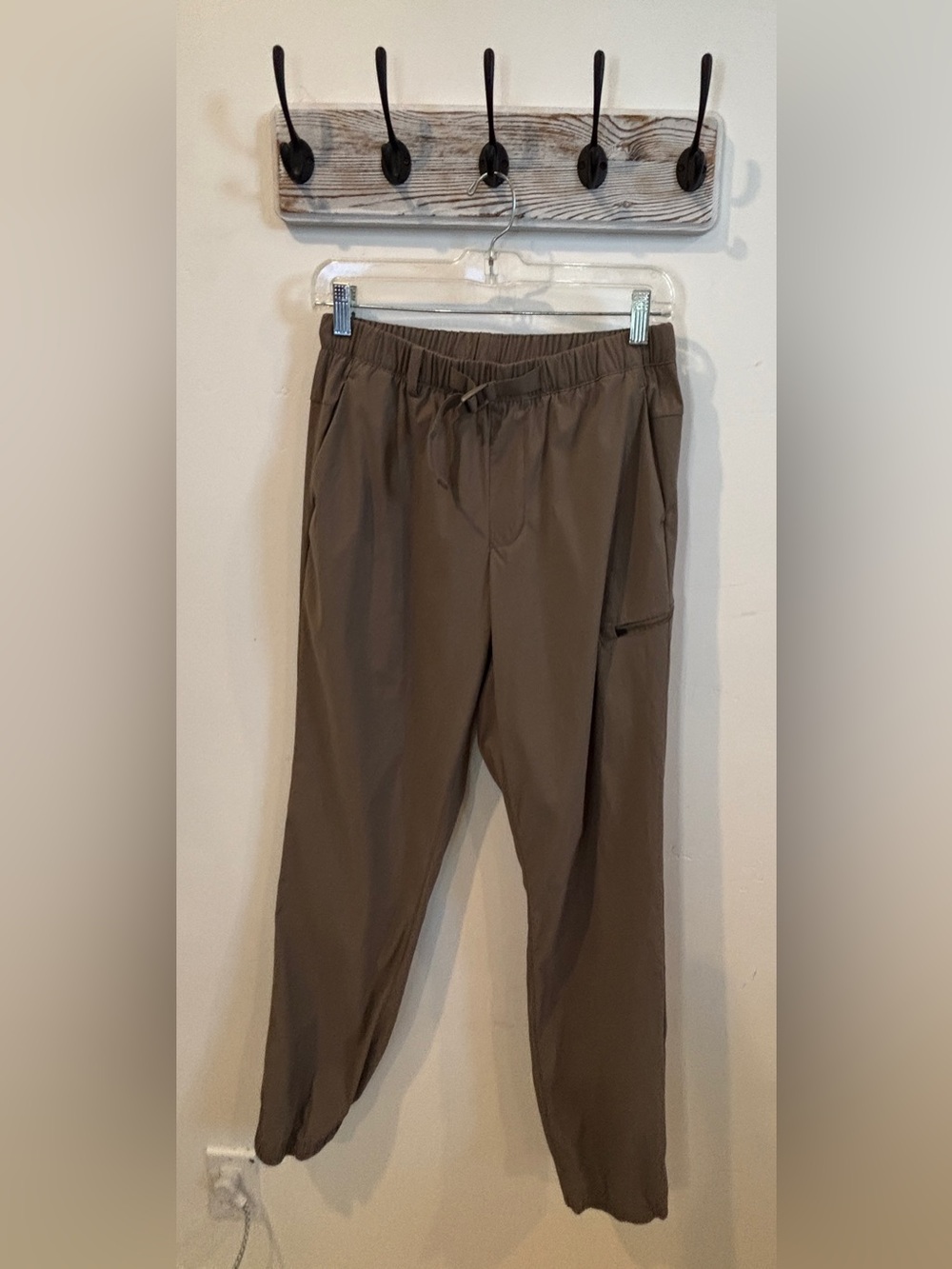 Ozark Trail Men's Nylon Outdoor Utility Jogger Pants with Belt. Size S